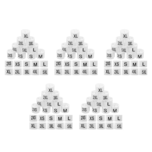 1000Pièces Marqueurs Taille Pour Vêtements À Crochets