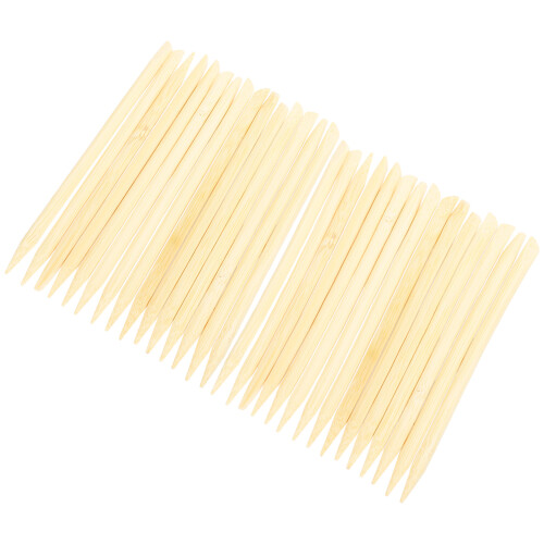 300Pièces Stylos Scratch Bambou Fin Khaki Pour Loisirs