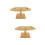 2Pièces Rack En Bois Pour Cônes De Glace Sushi 1