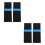 4Pièces Protège-Bottes Roller Hockey Polyester 1