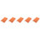 5Pcs Multi-Function Orange Planning Notebook PU Paper Notepad 1