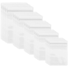 300Pcs Small Clear Jewelry Organizer Bags Lightweight Storage Pouches