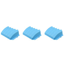 3St Sky-Blauwe Huisdieren Grasvoerbak Van Plastic Konijnen