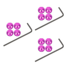 3Ensembles Embouts Câble Violet Durables Pour Freins