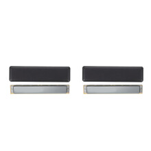 2Pièces Harmonica Métal Durable Pour Enfants Jouet Musical Débutant