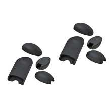 2Ensembles De Protections Pouce Saxophone Silicone Noires Confortables