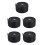 5Pcs Comfortable Black Sponge Ladder Step Pads Bunk Bed Safety Padding 6