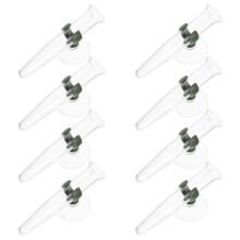 24Pièces Tubes Floraux Transparants Pour Usage Boutures