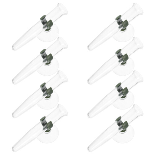 24Pièces Tubes Floraux Transparants Pour Usage Boutures