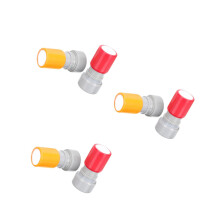 6Pièces Tampons Exercices Guitare Plastique Vert Orange