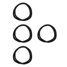 4Pièces Bandeau Arabe Noir Pour Tenue Traditionnelle Et Fête