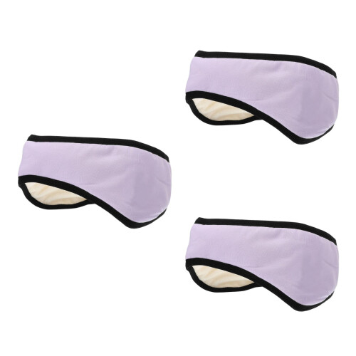 3Pièces Cache-Oreilles Hiver Coton Assortis Pour