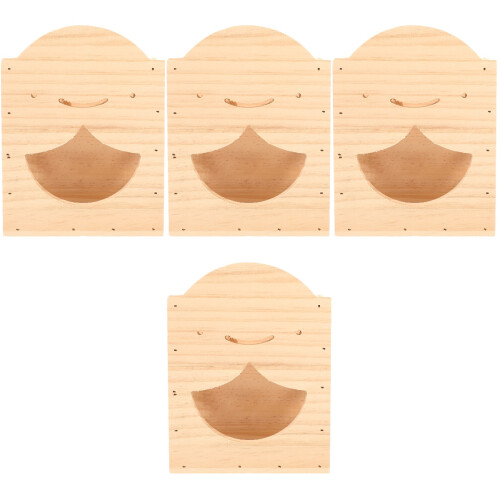 4Pièces Rack En Bois Pour , Hamster Rongeurs