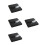 4Pièces Boîte De Protection Anches Oboe ABS Noir Fermeture Sécurisée 1