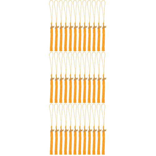 36Pièces Pompons Dorés En Polyester Pour Ornements De Chapeaux