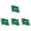 4St Stijlvolle Groene Saudi Broche En Accessoires 1