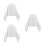 3Pièces Coussin Gonflable De Chaise Portable, PVC Étanche , Bébé 6