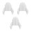 3Pièces Coussin Gonflable De Chaise Portable, PVC Étanche , Bébé 9