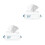 160Pcs White Removable Face Wipes Soft Disposable 1