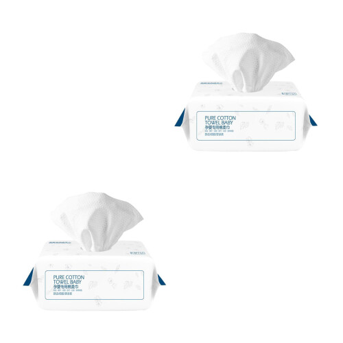 160Pcs White Removable Face Wipes Soft Disposable