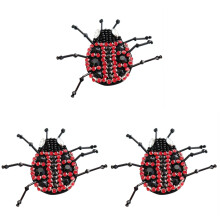 3St Patch Multi Rhinestones Versiering Voor Kleding