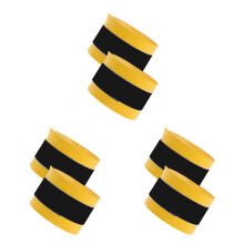 6Pcs Drum Stick Accessories Yellow Non-Slip Sweat Absorbent Wraps
