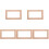 5Pcs Khaki Light Cover Wall Plate Protective Outlet Stickers 3