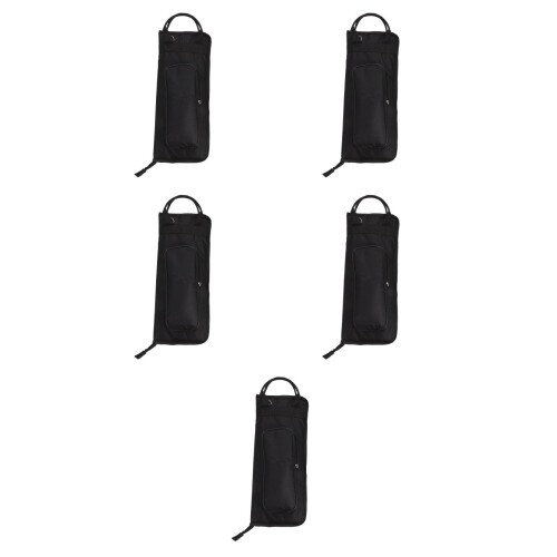5Pièces Étui De Rangement Batterie Noir Durable Et