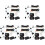 380Pièces Ensemble D'outils Extraction Broches Pour Connexions Auto 1