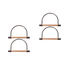 4St Zwarte Handvatten Voor Tassen Praktisch DIY Accessoires Slijtvast