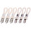30Pcs Versatile White Cotton Loop Tea Towel Holder Clips for Home Use 3