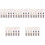 30Pcs Versatile White Cotton Loop Tea Towel Holder Clips for Home Use 5