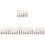 30Pcs Versatile White Cotton Loop Tea Towel Holder Clips for Home Use 7