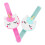 10Pièces Bracelets Slap Licorne En Polyester Pour Sport 2