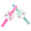 10Pièces Bracelets Slap Licorne En Polyester Pour Sport 3