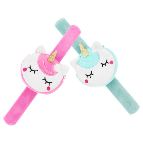 10Pièces Bracelets Slap Licorne En Polyester Pour Sport 2