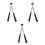 3Paires Balais Nylon ABS Accessoires Percussion Professionnels 8