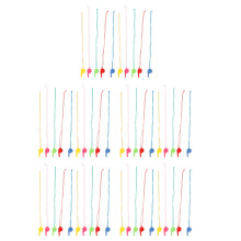 120Pcs Colorful Hanging Whistles Durable Plastic for Outdoor Sports