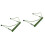 2Pièces Accessoire Harmonica Vert Robuste Maintien Facile Mains 1