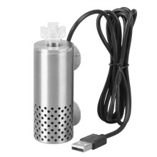Elektrischer Ölentfernungsfilm für Aquarien, Edelstahl, USB-Filter, Selbstansaugender Schwimmkopf, Ölfilmprozessor