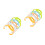 10Pcs Assorted Color Baby Bottle Handles Soft Plastic for Easy Feeding 6