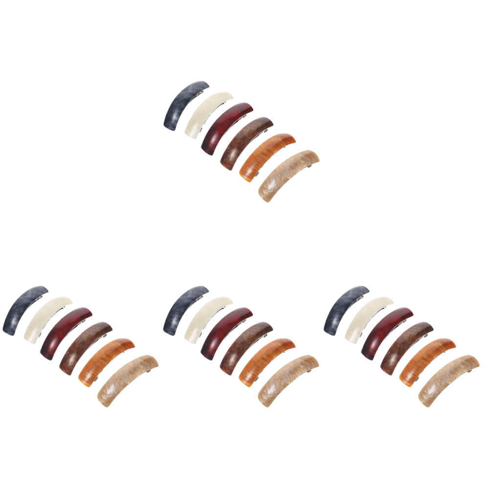 24St Kleine Acryl Metalen Haarclips Voor Vrouwen En Veelzijdig-image