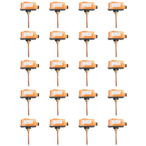 20X G1/2 Male Thread Hot Water Pipe Thermostat Temperature Controller 90 Celsius High Temperature Start Heating System