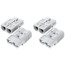 2X 350Amp Battery Quick Connect/Disconnect Connector, Wiring Harness Plug Connector Kit for Car Winch Trailer