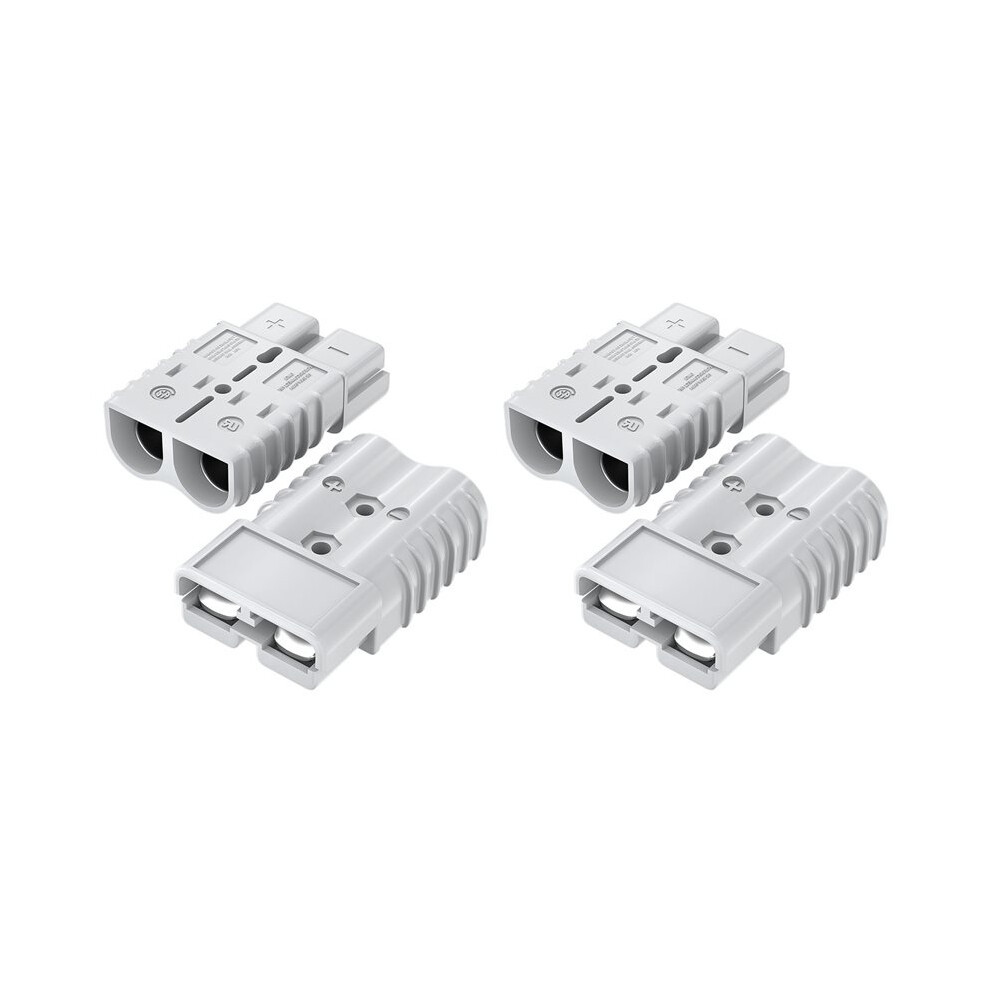 2X 350Amp Battery Quick Connect/Disconnect Connector, Wiring Harness Plug Connector Kit For Car Winch Trailer 4713403486666