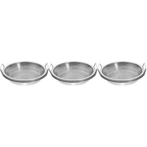 3Sets Rvs Snackbord Voor Thuis, , Multifunctioneel En Duurzaam