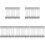 60Pcs Silver Stainless Steel Bangle Blanks for DIY Stamping 4