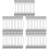 60Pcs Silver Stainless Steel Bangle Blanks for DIY Stamping 8