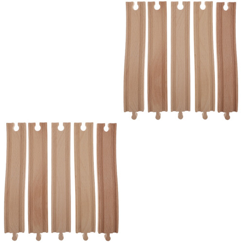 2Sets Kinderspeelgoed Treinspoor Met Uitbreiding Accessoires
