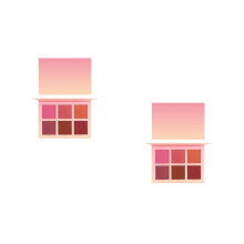 2St Veelzijdige Blush Set 6 Kleuren Voor Natuurlijke En Frisse Make-Up